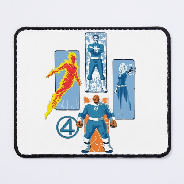 Item preview, Fantastic Four – Full Team Retro Design designed and sold by LoomisDreams.