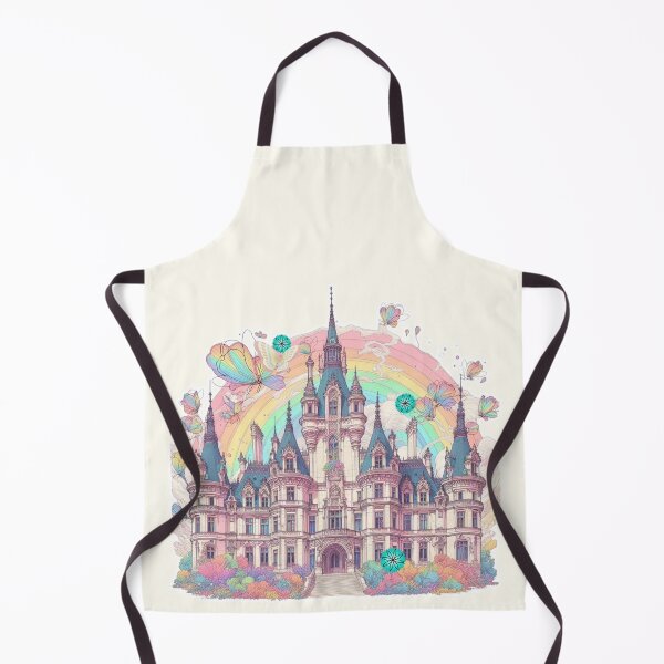 Item preview, French Castle - Modern Chateaucore Aesthetic Wall Art designed and sold by Sugar Wisdom .