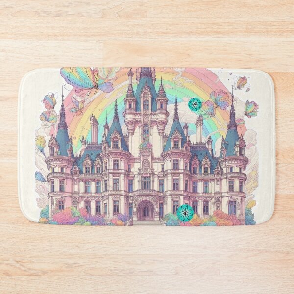 Item preview, French Castle - Modern Chateaucore Aesthetic Wall Art designed and sold by Sugar Wisdom .