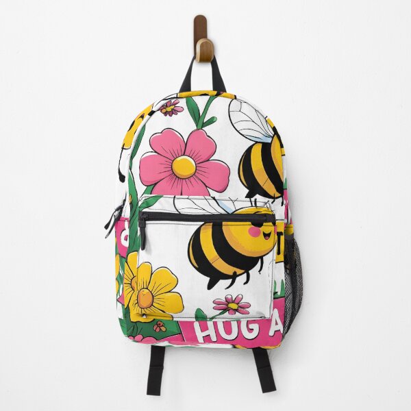 Item preview, Save the Bees, Hug a Flower Cute Eco Awareness Design designed and sold by Rebel-Z.