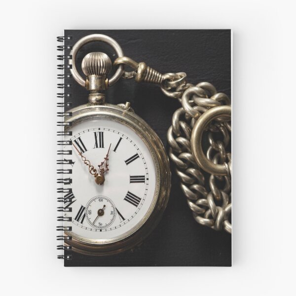 Item preview, Vintage pocket watch with chain on black designed and sold by Photopat.