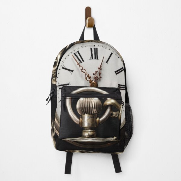 Item preview, Vintage pocket watch with chain on black designed and sold by Photopat.