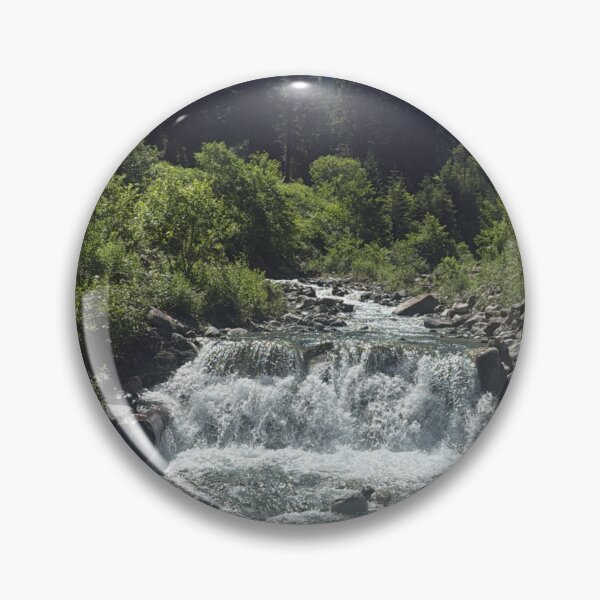 Item preview, mountain waterfall designed and sold by countryboyyyyy.