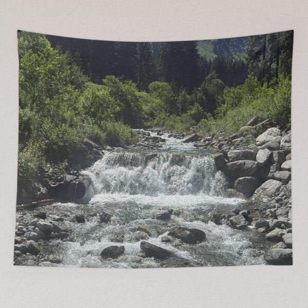 Item preview, mountain waterfall designed and sold by countryboyyyyy.