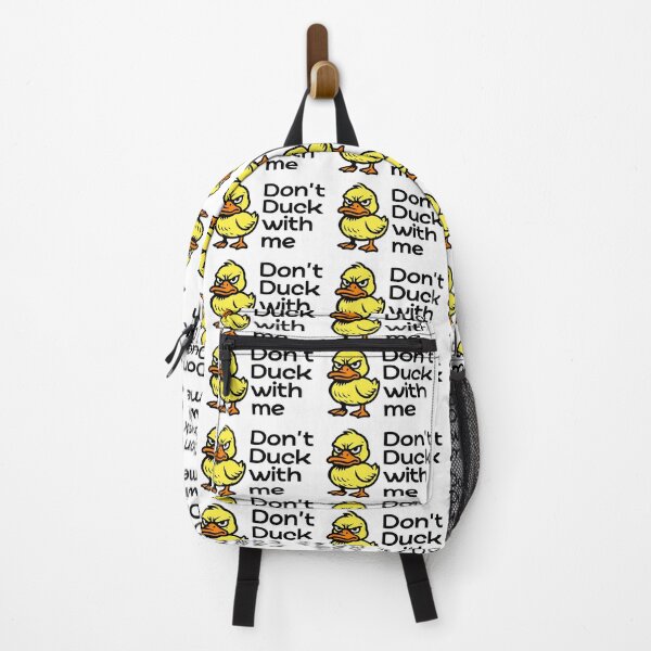 Item preview, Don’t Duck With Me – Funny Angry Duck Cartoon designed and sold by hangmeart.
