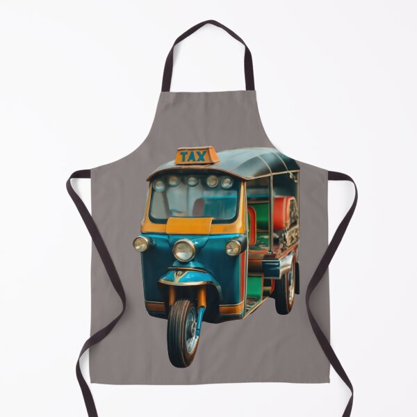 Item preview, Vintage Thai Tuk-Tuk on a Lively Road designed and sold by chorstudio.