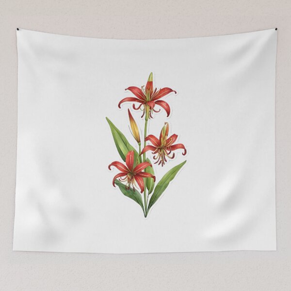 Item preview, Nicobar Glory Lily (Gloriosa superba) designed and sold by HOMETOWN86.