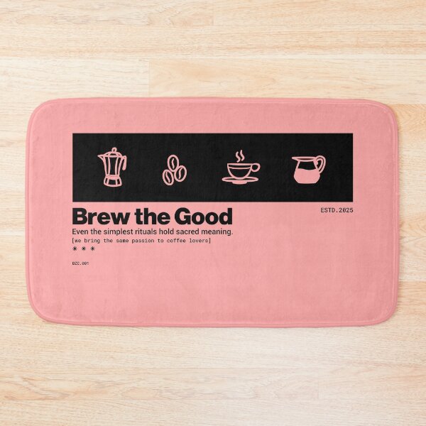 Item preview, Brew the Good – Coffee Label Vintage Style designed and sold by Bizzcuitart.