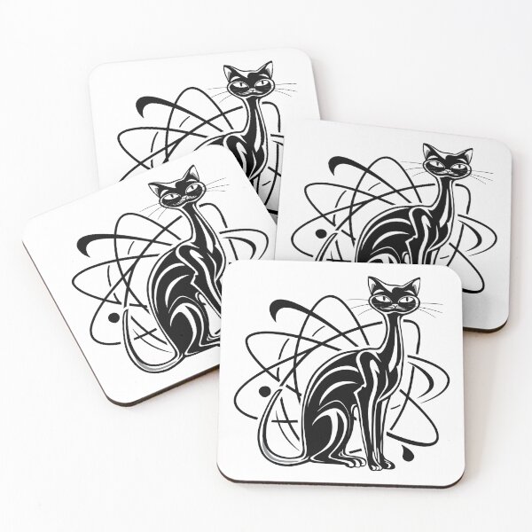 Item preview, Mid Century Atomic Cat designed and sold by Tamas Das.
