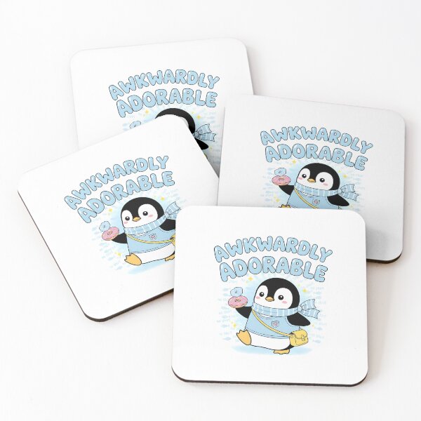 Item preview, "Awkwardly Adorable" Penguin Design designed and sold by NoShirtClothing.