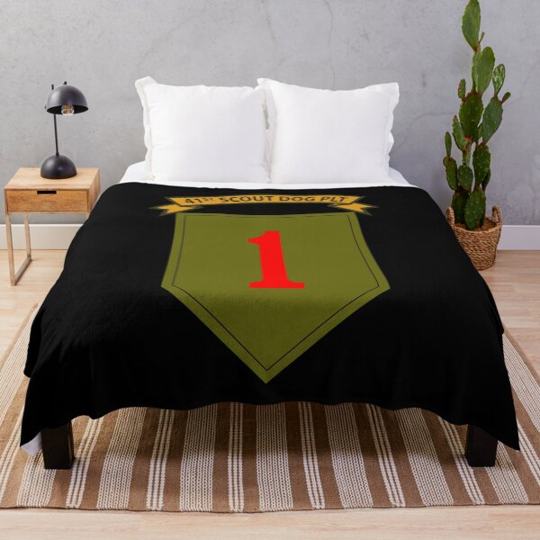 Item preview, Army - 41st Scout Dog Platoon, 1st Infantry Div designed and sold by Military Insignia Products.