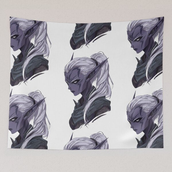 Item preview, Shadowy DnD Drow RPG Creature designed and sold by bapupa.