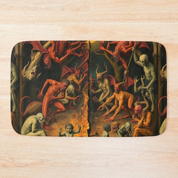 Item preview, The Denizen Demons of Hell a Hellscape cool design designed and sold by Vintage Designs +.