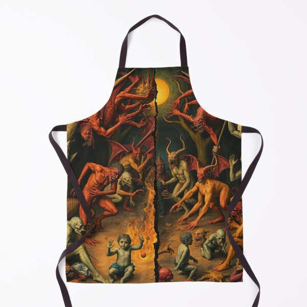 Item preview, The Denizen Demons of Hell a Hellscape cool design designed and sold by Vintage Designs +.