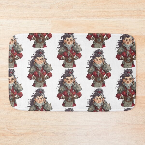 Item preview, Bearded DnD Dwarf designed and sold by bapupa.
