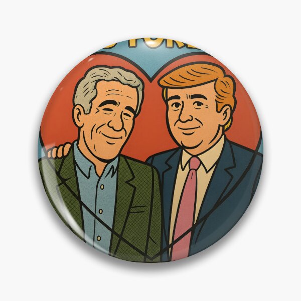 Item preview, Donald J. Trump and Jeffrey. E. Epstein, BFFs 4 eva designed and sold by Pixel Propaganda.