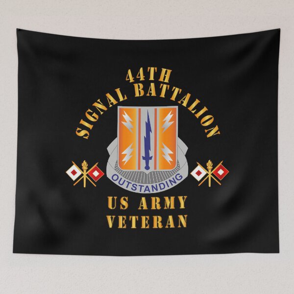 Item preview, Army - 44th Signal Bn - US Army Veteran X 300DPI designed and sold by Military Insignia Products.