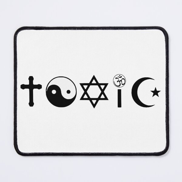 Item preview, Religion Is Toxic designed and sold by Angry Swan Designs.