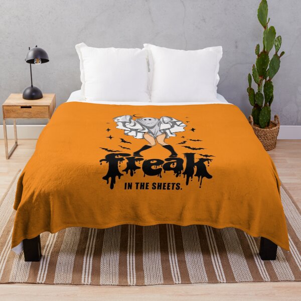 Item preview, Freak In The Sheets, Halloween Funny, Creepy Cute, Horror Character designed and sold by vintagearttee.