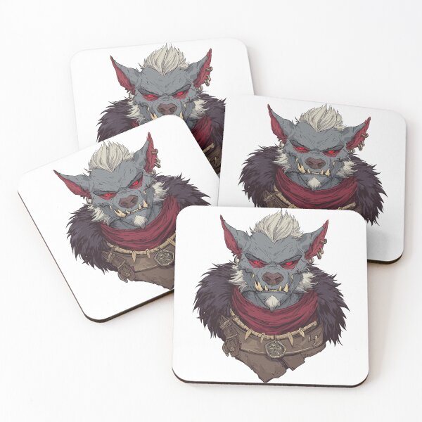 Item preview, Feral DnD Gnoll RPG Creature Art designed and sold by bapupa.