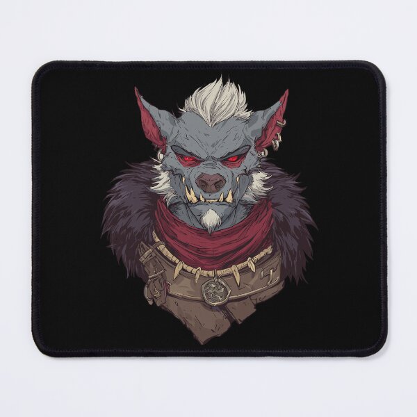 Item preview, Feral DnD Gnoll RPG Creature Art designed and sold by bapupa.