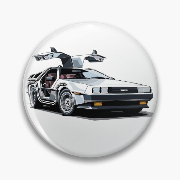 Item preview, Vintage Classic Car Delorean Future designed and sold by PrintCarClub.