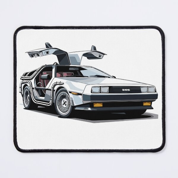 Item preview, Vintage Classic Car Delorean Future designed and sold by PrintCarClub.