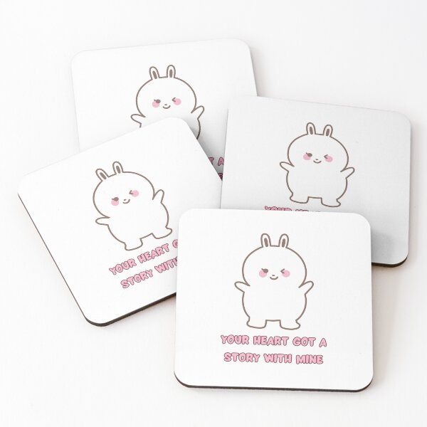 Item preview, your heart got a story with mine ~ cute music aesthetic designed and sold by The Romantics Atelier.