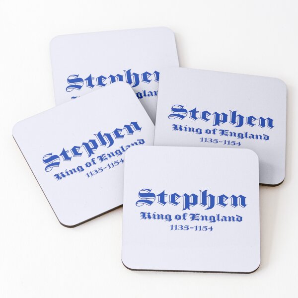 Item preview, Stephen, King of England, British Monarchs designed and sold by CharlottePlaceArt.