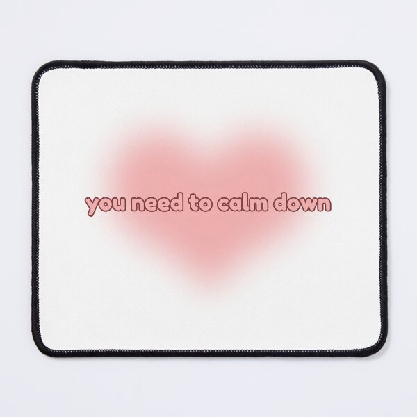 Item preview, you need to calm down ~ cute music aesthetic designed and sold by Raining Cats & Books.
