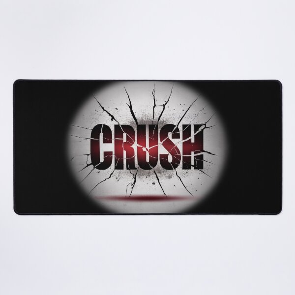 Item preview, CRUSH — Powerful Cracked Text Design designed and sold by jfcreations.