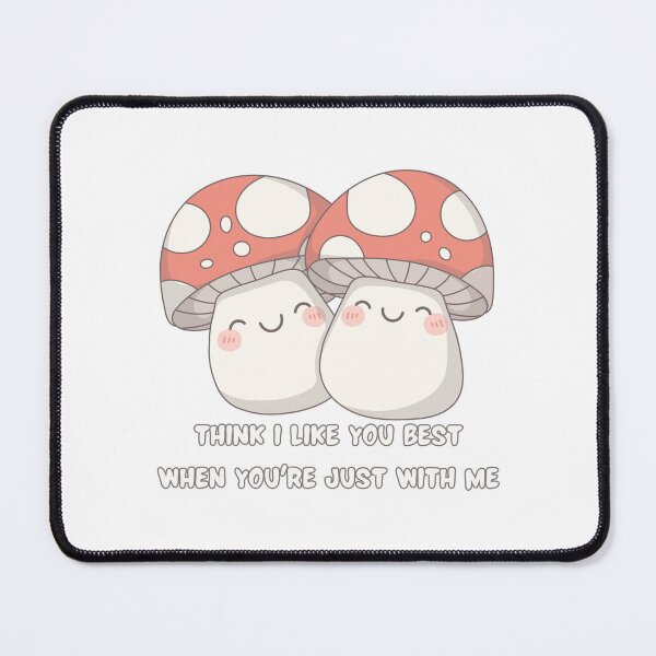 Item preview, think I like you best when you're just with me ~ cute music aesthetic designed and sold by The Romantics Atelier.