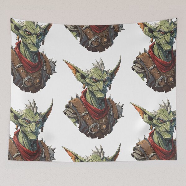 Item preview, Green DnD Goblin Art designed and sold by bapupa.