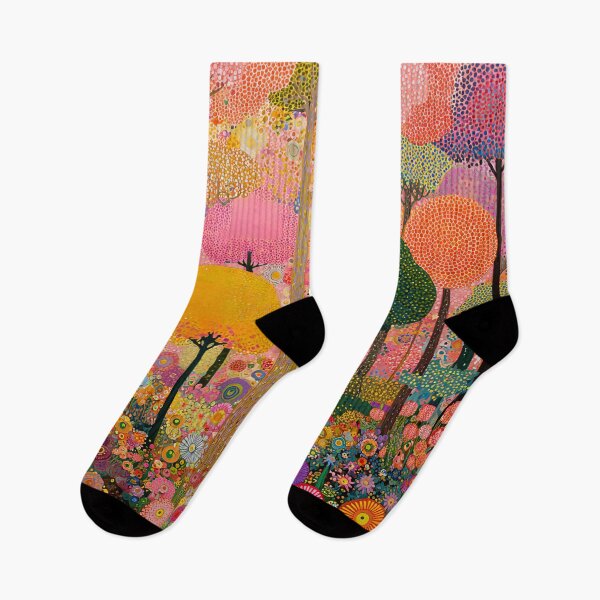 Item preview, Colorful Floral Forest Floor designed and sold by Neika Shimm Designs.