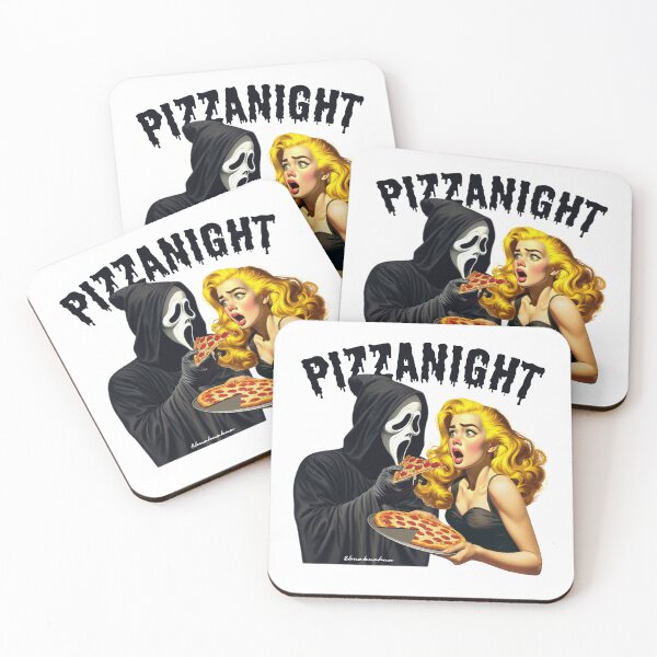 Item preview, Pizza Night Scream designed and sold by BUABUABUA.