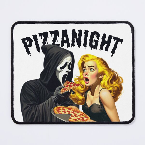 Item preview, Pizza Night Scream designed and sold by BUABUABUA.