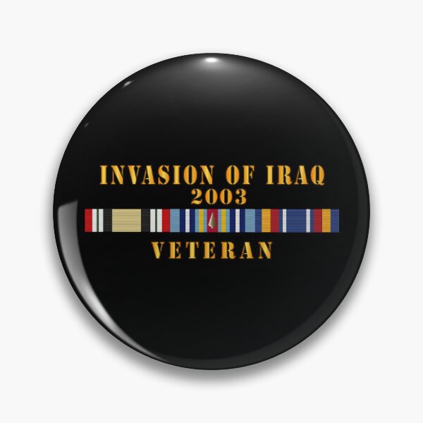 Artikelvorschau, Armee - AFR - Irak-Invasionsveteran mit ARR GWOT-GWOTEM entworfen und verkauft von Military Insignia Products.