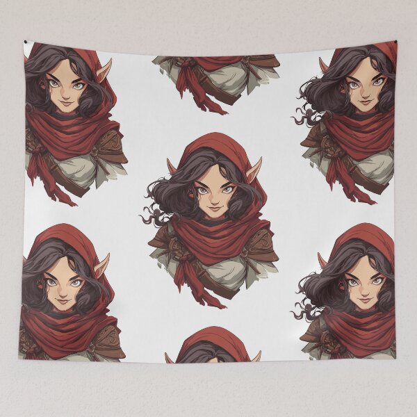 Item preview, Nimble DnD Halfling Art designed and sold by bapupa.