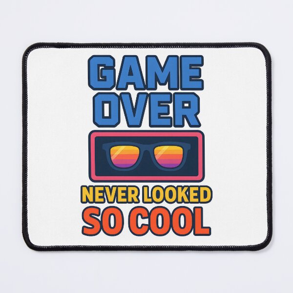Item preview, Game Over Never Looked So Cool Retro Gamer Design designed and sold by The-T-In-Retro.
