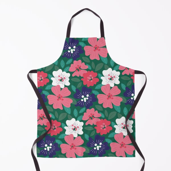 Item preview, Ramo de flores – Estampado floral abstracto (rojo) designed and sold by Melanie Penndorf.
