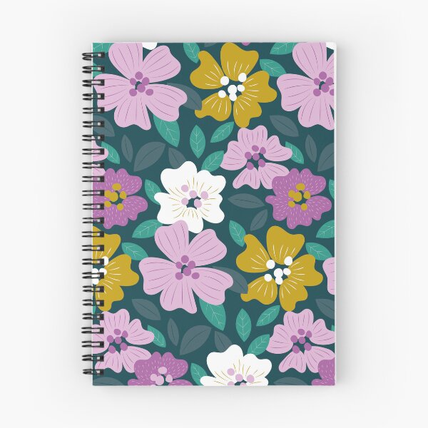 Artikelvorschau, Bouquet of flowers – Abstraktes Blumenmuster (Lila) entworfen und verkauft von Melanie Penndorf.
