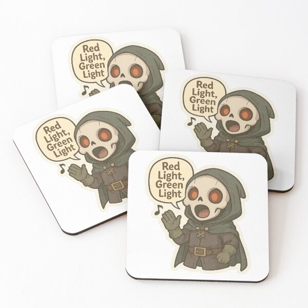 Item preview, Red Light, Green Light | Chibi Sticker designed and sold by Chibi Anime Stickers.