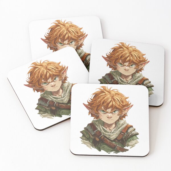 Item preview, Brave DnD Halfling Art designed and sold by bapupa.