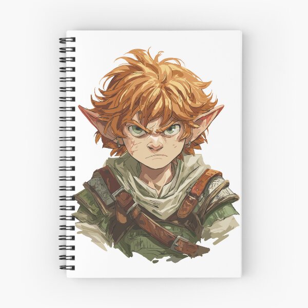 Item preview, Brave DnD Halfling Art designed and sold by bapupa.