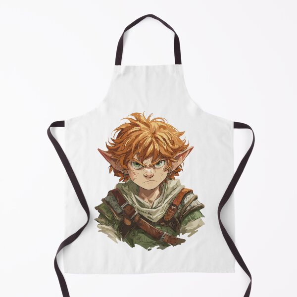 Item preview, Brave DnD Halfling Art designed and sold by bapupa.