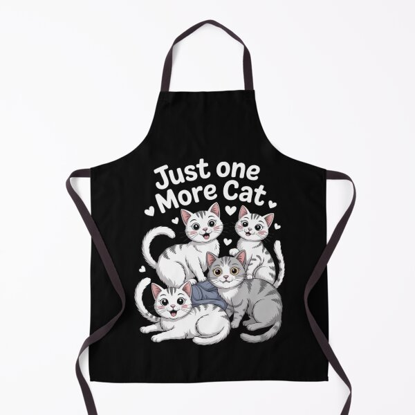 Item preview, Just One More Cat – Cute Cartoon Kittens Design for Cat Lovers designed and sold by TEMERIA.