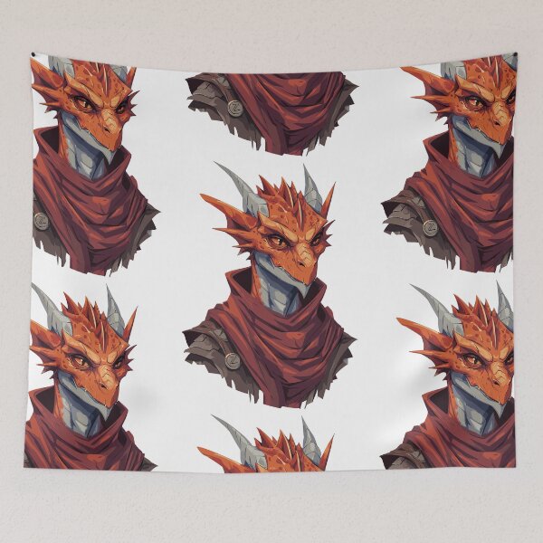 Item preview, Draconic DnD Kobold RPG Creature Art designed and sold by bapupa.