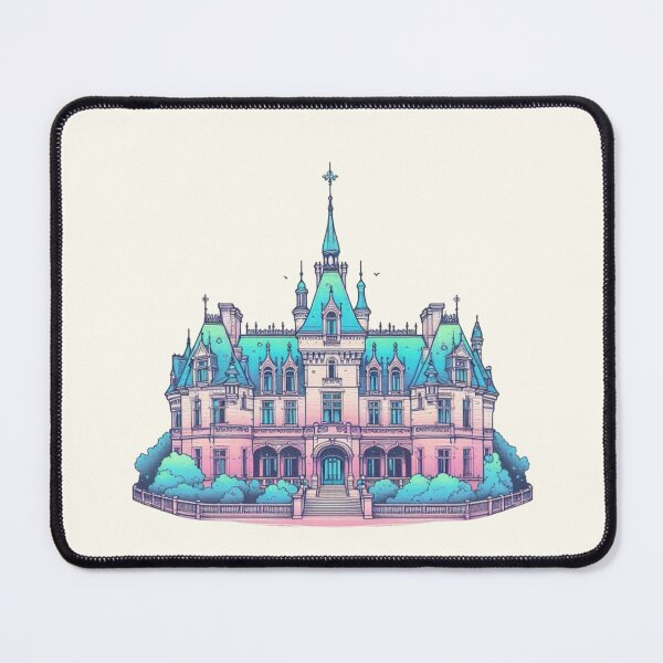Item preview, French Castle - Modern Chateaucore Aesthetic Wall Art designed and sold by Sugar Wisdom .