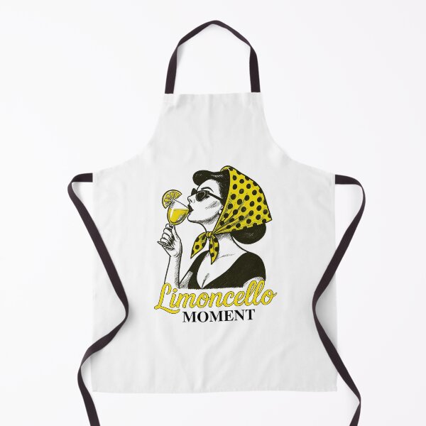 Item preview, Retro 50s style Elegant Woman Drinking Limoncello Spritz designed and sold by BeaverFriends.