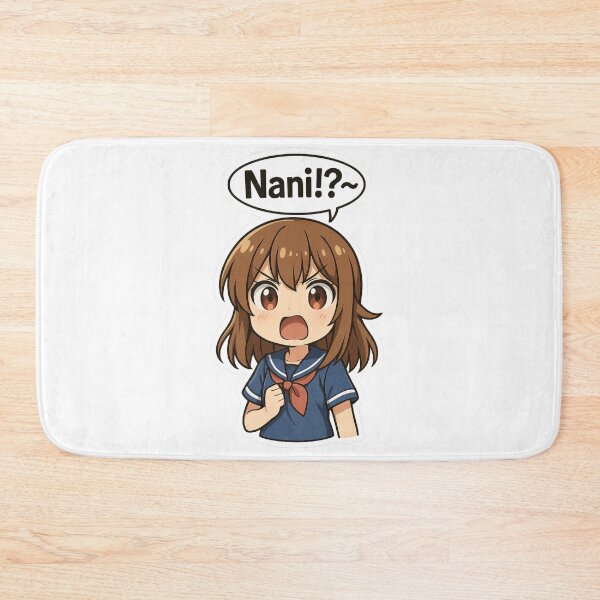 Item preview, Nani!?~ | Kawaii Anime Chibi Reaction Sticker designed and sold by Chibi Anime Stickers.